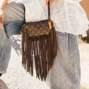 Amalfi-  Louis Vuitton Marly Bandouliere with Fringe